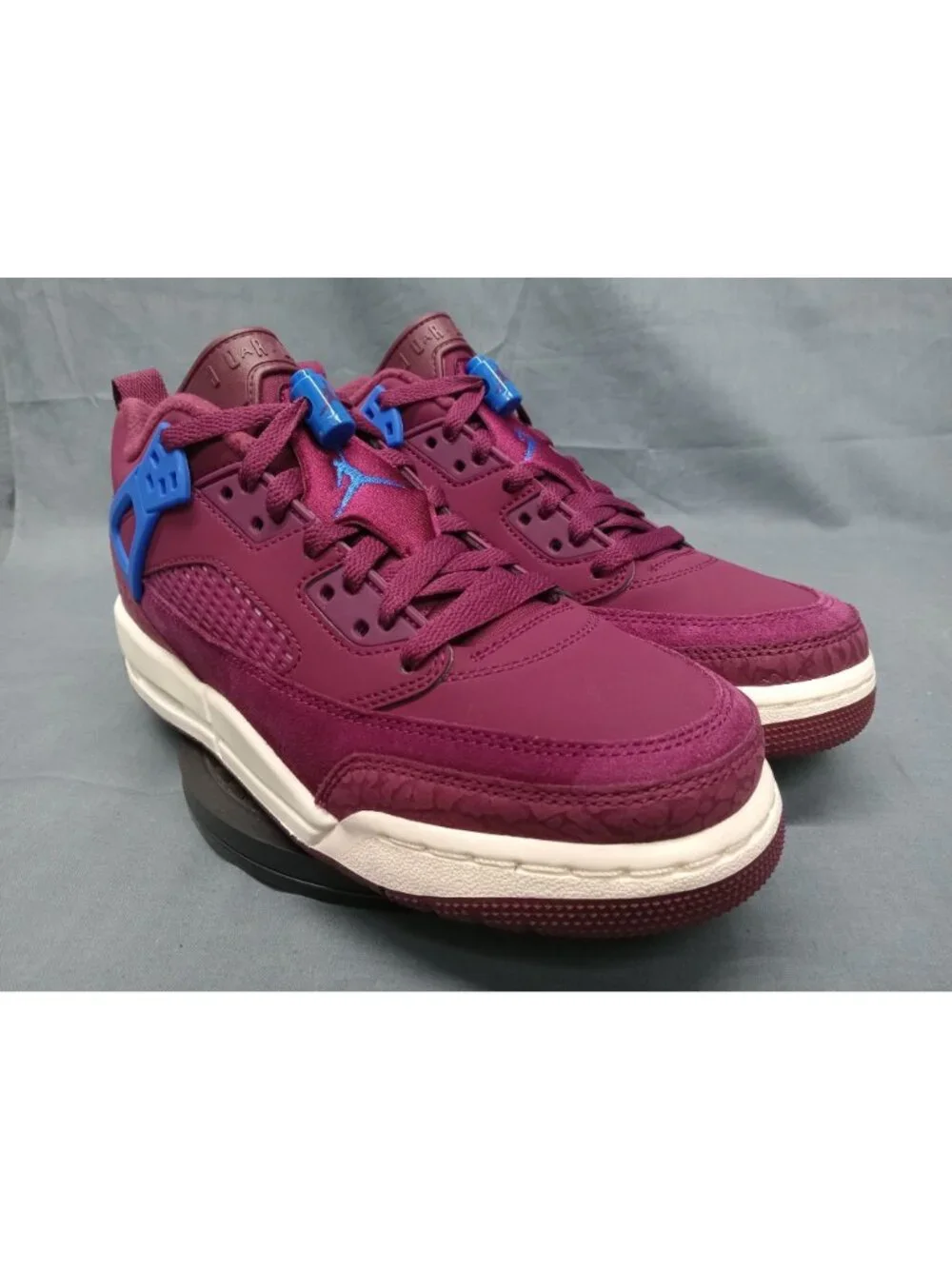 Nike  Jordan Spizike Low (GS) Bordeaux Hyper Royal Sail Boys Size 7 NEW NO BOX!